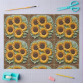 ひまわりビューティフルコレクシ人気があるョン 薄葉紙 (クラフト)