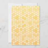 ひまわりビーアフロガールジェンダーの公開 招待状 (裏面)