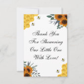 ひまわりビーサンキューカード サンキューカード (正面)