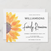 ひまわりファミリー懇親会 招待状 (正面)