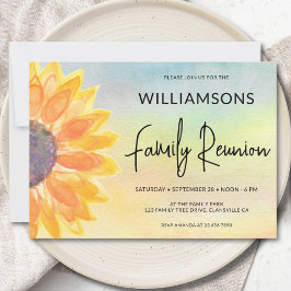 ひまわりファミリー懇親会 招待状