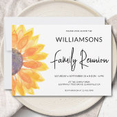 ひまわりファミリー懇親会 招待状