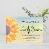 ひまわりファミリー懇親会 招待状 (スタンド正面)