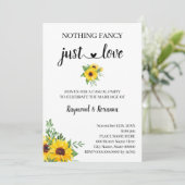 ひまわりファンシーは駆け落ち 招待状 (スタンド正面)