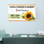 ひまわりファーマーズマーケット 横断幕 (トレードショー)