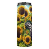 ひまわりフィールドグリーントラクターサマー タンブラー (裏面)