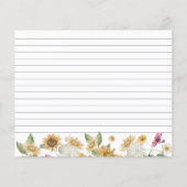 ひまわりフィールドブライダルシャワー (裏面)