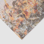 ひまわりフィールドヴィンテージアンティーク秋のテクスチャ 薄葉紙 (詳細)