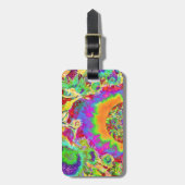 ひまわりフィールド永遠 – オレンジ ラゲッジタグ (正面縦)