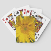 ひまわりフォトイエローモダンフローラ トランプ (裏面)