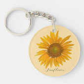 ひまわりフォトキーチェーン キーホルダー (正面)