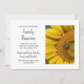 ひまわりフォトサマーファミリー懇親会バーベキュー 招待状 (正面)