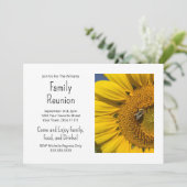 ひまわりフォトサマーファミリー懇親会バーベキュー 招待状 (スタンド正面)