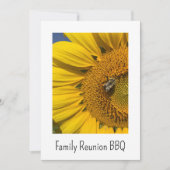 ひまわりフォトサマーファミリー懇親会BBQ 招待状 (正面)