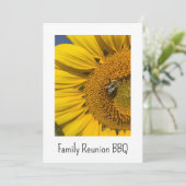 ひまわりフォトサマーファミリー懇親会BBQ 招待状 (スタンド正面)