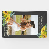 ひまわりフォトスクリプト卒業パーティー 横断幕 (横)