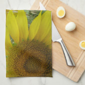ひまわりフォトティータオル40.6 cm x 61 cm キッチンタオル (四つ折り)