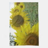 ひまわりフォトティータオル40.6 cm x 61 cm キッチンタオル (縦)