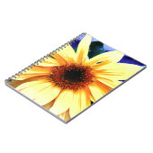 ひまわりフォトノートブック(80ページB&W) ノートブック (左側)