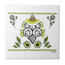 ひまわりフォークパターンバイアレクサンドラ調理師