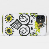 ひまわりフォークパターンバイアレクサンドラ調理師 Case-Mate iPhoneケース (裏面(横))