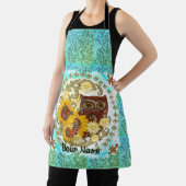 ひまわりフクロウ エプロン (インサイチュ)