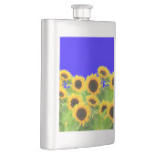 ひまわりフラスクウクライナ国旗の色 フラスク (右)