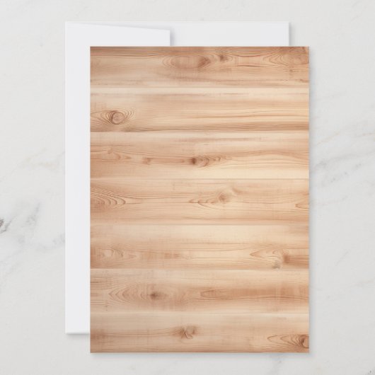 ひまわりフローラウッドウェディングレセプション 招待状 (裏面)