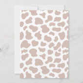 ひまわりフローラハイランドカウバースデーパーティー 招待状 (裏面)