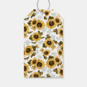 ひまわりフローラブライダルシャワー ギフトタグ (裏面)