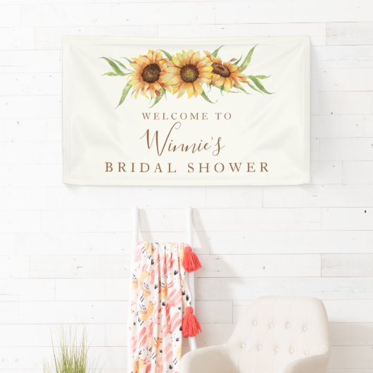 ひまわりフローラブライダルシャワー 横断幕 (インサイチュ)