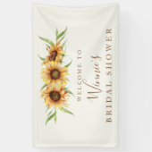 ひまわりフローラブライダルシャワー 横断幕 (縦)