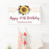 ひまわりフローラライツ50thバースデーパーティー 横断幕 (インサイチュ)