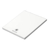 ひまわりフローラ名前をカスタムする業 ノートパッド (回転)