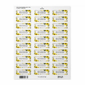 ひまわりフローラ園 ラベル (フルシート)