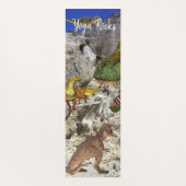 ひまわりフローラ恐竜ヨガマット ヨガマット (裏面)