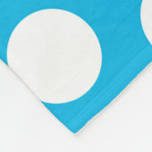 ひまわりフローラ抱擁 フリースブランケット (角)