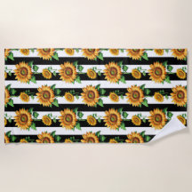 ひまわりフローラ白黒ストライプ