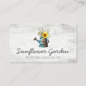 ひまわりフローラ素朴&ウッドヴィンテージコテージ 名刺 (正面)