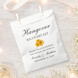 ひまわりフローラ結婚の二日酔い回復キット フェイバーバッグ