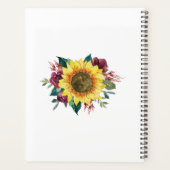 ひまわりフローラ結婚ライト プランナー手帳 (裏面)