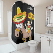 ひまわりフローラ馬シャワーカーテン シャワーカーテン (インサイチュ)