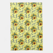 ひまわりフローラ キッチンタオル (縦)
