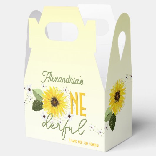 ひまわりフローラ フェイバーボックス (オープン)