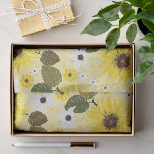 ひまわりフローラ 薄葉紙 (ギフト)