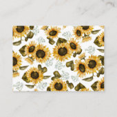 ひまわりブックリクエスト囲いカード エンクロージャーカード (裏面)