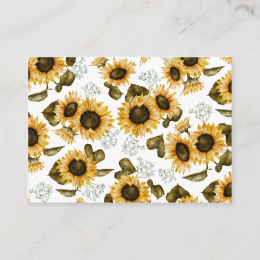 ひまわりブックリクエスト囲いカード エンクロージャーカード (裏面)