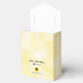 ひまわりブライダルシャワーの愛用ボックス フェイバーボックス (オープン)