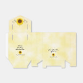 ひまわりブライダルシャワーの愛用ボックス フェイバーボックス (折り畳みなし)