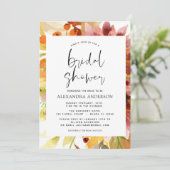 ひまわりブライダルシャワーブルゴーニュフローラ 招待状 (スタンド正面)